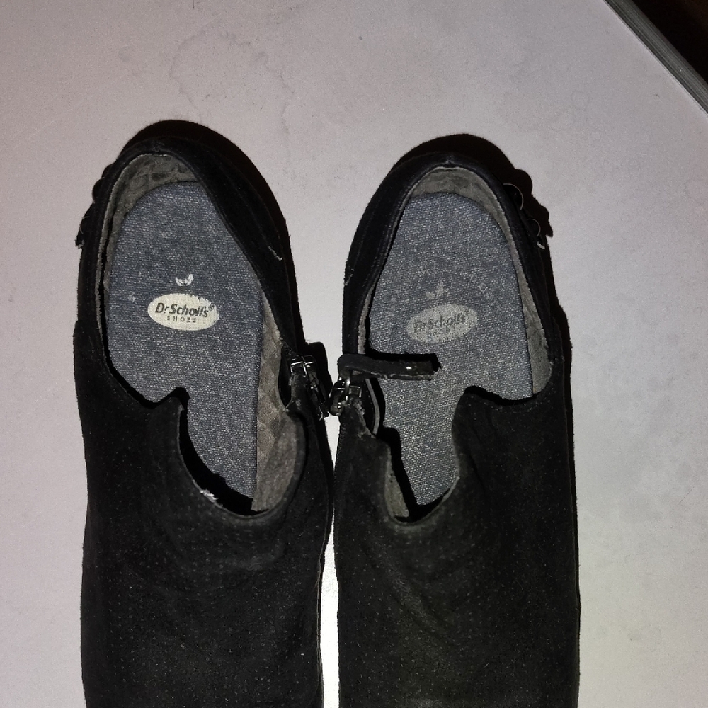 Dr. Scholl's Black Slip-On Shoes